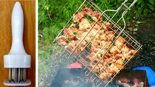 Как приготовить мягкий шашлык из жесткого мяса?