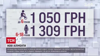 В Україні збільшили аліменти з 30 до 50 відсотків прожиткового мінімуму | ТСН 19:30