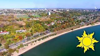 Мариуполь аэросъемка. Город и море с высоты. ☀SunVideo