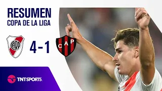 ¡GOLEADA de RIVER ⚪🔴 ante PATRONATO con un TRIPLETE de JULIÁN! 🔥 | River 4-1 Patronato | Resumen