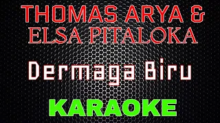 Thomas Arya feat Elsa Pitaloka - Dermaga Biru [Karaoke] | LMusical