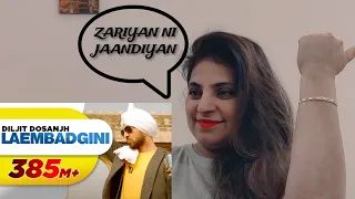 Reaction on Laembadgini (Full Song) | Diljit Dosanjh | Veet Baljit | Aao React Kare