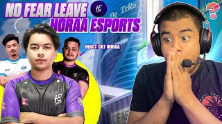 SK49 REACT On Nofear Leaving Horaa | CR7Hora Gets Emotional 😔@RulzOG @nofearpubg3911