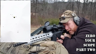 How To Zero a Rifle Scope: Beginners Guide (Part Two Range Phase)