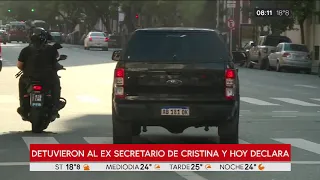 Detuvieron al exsecretario de Cristina y declara este jueves