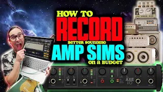 How to SOUND GREAT with AMP SIMS | AXE IO