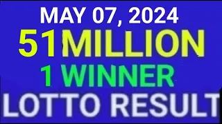LOTTO RESULT TODAY MAY 7 2024