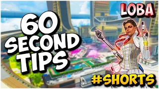 5 LOBA TIPS FOR APEX LEGENDS IN UNDER 60 SECONDS! #Shorts