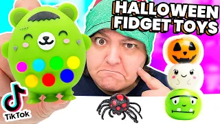 I NEVER Knew These EXIST! Halloween Fidget Toys Mystery Box Unbox & Review