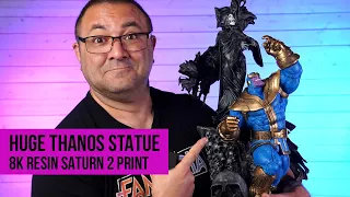 HUGE 3D Printed Thanos Statue - 3D Resin Printing