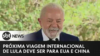 Próxima viagem internacional de Lula deve ser para EUA e China | #SBTNewsnaTV (26/01/23 )