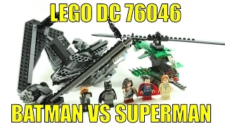 LEGO BATMAN VS SUPERMAN HEROES OF JUSTICE SKY HIGH BATTLE 76046 REVIEW