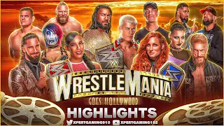 WWE 2K23 Universe Mode - WrestleMania 39 Highlights