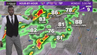 Northeast Ohio weather forecast: Showers and storms to rain down for the first half of the week