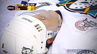 "Off The Floor, On The Board" - Scott Stevens / Paul Kariya - Stanley Cup Final 2003 (HD)