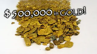 I found half a MILLION dollar GOLD deposit! Now I must mine it!