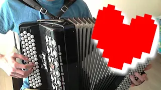 Fallen Down (reprise) on an old, slightly out of tune accordion