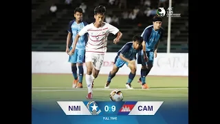 Cambodia U19 vs N. Mariana Islands U19 | (9-0) |All Goals & Full Highlights - 04/11/2019