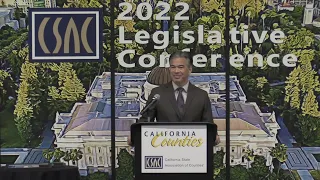 CSAC's 2022 Legislative Conference: California State Attorney General Rob Bonta's Keynote Speech