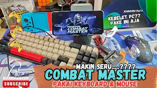 Berasa Main Point Blank!! Nyobain Main Combat Master Pakai Keyboard Mekanikal Dari Gamen