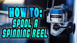 NEVER GET ANOTHER TANGLE! Captain Rick Murphy Teaches How to Spool a Spinning Reel