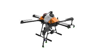 EFT G serie G610 6axis 10L agricultural spraying drone show animation