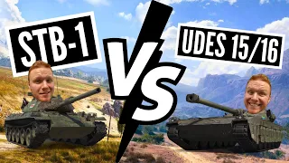 UDES 15/16 vs STB-1 | komentovaný gameplay