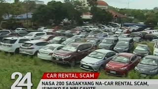 24 Oras: Nasa 200 sasakyang na-car rental scam, isinuko sa NBI Cavite