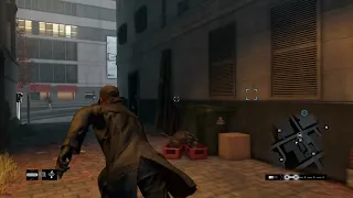Watchdogs - crime prevention ends up with chasing spiderman