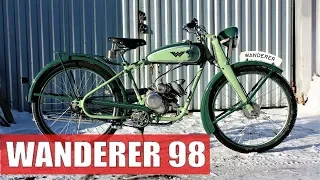Мотоцикл Wanderer 98. Мотоателье Ретроцикл