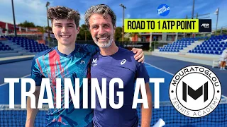 How i am improving at Mouratoglou Academy | Road To 1 ATP Point | Ep 21