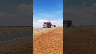 Huge load great north western Highway near karratha