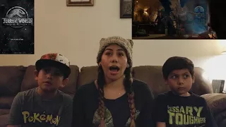 Jurassic World: Fallen Kingdom - Superbowl Official Trailer #2 Reaction Cynthia's Reactions