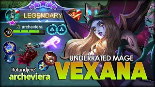 Useless Non Meta Hero? Think Again! Vexana Gameplay by Rotundjere' | archeviera - Mobile Legends