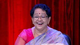 #ThakarppanComedy I Mallika Sukumaran on  the floor..! I Mazhavil Manorama