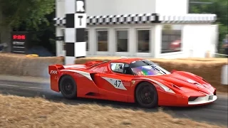 Ferrari FXX, FXXK and 599 XX go crazy!!