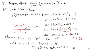 Limits With Epsilon-delta definition! (9 examples) | Practice Problems | Calculus I
