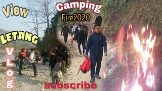 Letang vlog // visit 2020 // Fire Camping in Letang // Hiking video //Latang Bazar // Youtuber boyz