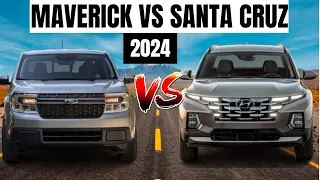 2024 Hyundai Santa Cruz VS 2024 Ford Maverick | Which one is Better?//