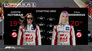 F1 Drivers' Girlfriends & Wives STARTING GRID 2021