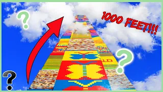 How Tall Can A Lego Tower Get? Insane World Record