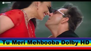 Tu Meri Mehbooba Main Tera Mehboob HD 1080p | Mehbooba | Manisha Koirala | Sanjay Dutt | Dolby Audio