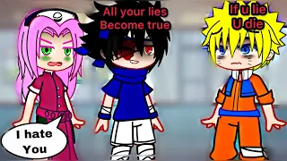 ✅ All Your Lies Become True ⚠️ || GCMM || Gacha Life meme || Naruto AU