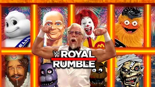 This Was The Most Messed Up Royal Rumble Ever! (Mascots Rumble!) (Season 2 Ep. 2)