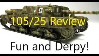 War Thunder: Semovente 105/25 Review, Big Derpy gun! Lots of fun!