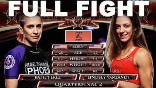 QUARTER-FINAL FIGHT | Invicta FC Phoenix Tournament | VanZandt vs Perez | June 11, 2021