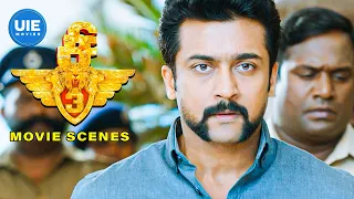 Singam 3 Movie Scenes | Duraisingam Reinvented: A New Badge, Same Courage | Suriya | Anushka Shetty