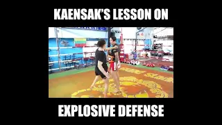 Explosive Defense as Taught by the Legend Kaensak Sor. Ploenjit | Muay Thai Library (trailer)