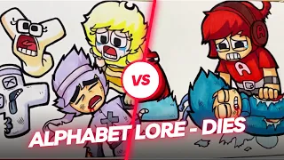 How To DRAWING Alphabet Lore - Dies / Friday Night Funkin MODS Whos the Winner ??? #DRAWING