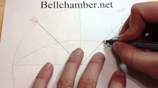 How to Draw Celtic patterns 58 - A simple Triskele knot in an irregular shape - 4of5